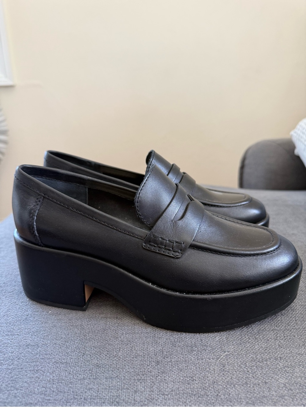 Black Loafers - Classic Slip-On Dress Shoes